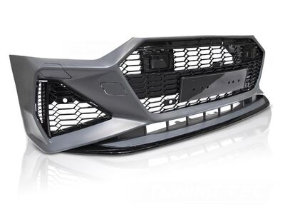 PARE CHOC AVANT AUDI A7 4G PHASE 2 LOOK RS7 VERSION 3 (AVEC CAMERA) (10-2014/2018)