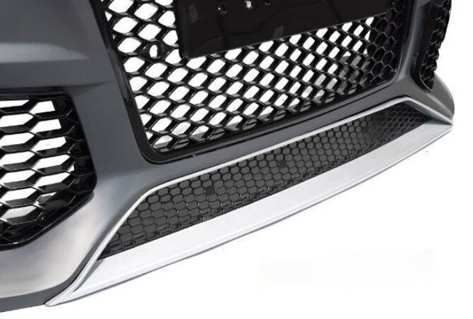 Audi Q5 2009-2012 Grille de pare-chocs avant à lamelles horizontales G Audi Q5 2009-2012 Grille de pare-chocs avant à lamelles horizontales G