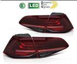 FEUX A LEDS VW GOLF VII "FULL LEDS" AVEC FONCTION DTS LASER LOOK (avec clignotants à leds défilants) V2 (2012/2019)