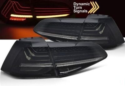 FEUX A LEDS VW GOLF VII "FULL LEDS" AVEC FONCTION DTS LASER LOOK (avec clignotants à leds défilants) V2 (2012/2019)