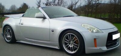 BECQUET DE COFFRE NISSAN 350Z ROADSTER CABRIOLET CLC DESIGN (2003/2009)