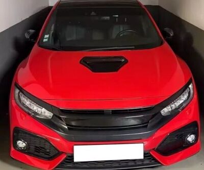 PRISE D'AIR DE CAPOT UNIVERSELLE FACTICE LOOK TYPE R