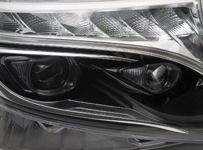 PHARES A LEDS TUBE LIGHT "FULL LEDS" MERCEDES CLASSE V W447 OU VITO W447 "BLACK EDITION" AVEC FONCTION DTS -DYNAMIC TURN SIGNAL - V2 (2014/2023)