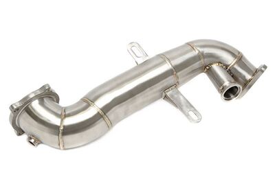 TUBE DE DESCENTE "DOWNPIPE" EN INOX POUR ALFA ROMEO GIULIA 2.0L TURBO / ALFA ROMEO STELVIO 2.0L TURBO Q4 (2017+)