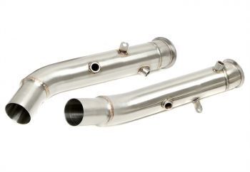 TUBE DE DESCENTE "DOWNPIPE" EN INOX POUR ALFA ROMEO GIULIA 2.9L TURBO / ALFA ROMEO STELVIO 2.9L TURBO Q4 (2017+)