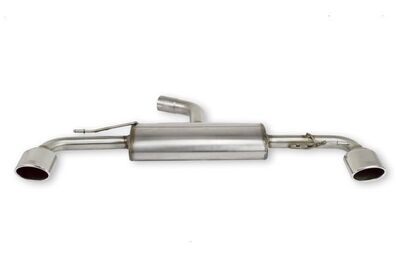 SILENCIEUX ARRIERE INOX TYPE DUPLEX R DESIGN VW SCIROCCO 1,4 TSI / 2,0 TDi (2008/2017)