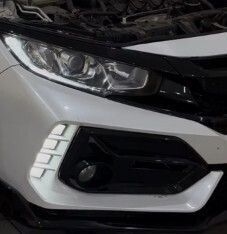 FEUX DE JOUR DRL HONDA CIVIC X TYPE R AVEC FONCTION DTS - DYNAMIC TURN SIGNAL - (2017/2021)