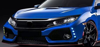 FEUX DE JOUR DRL HONDA CIVIC X TYPE R AVEC FONCTION DTS - DYNAMIC TURN SIGNAL - (2017/2021)