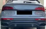 DIFFUSEUR DE PARE CHOC ARRIERE EN ABS LOOK SQ5 AVEC EMBOUTS FACTICES POUR AUDI Q5 FY SPORTBACK PHASE 2 (02-2020/2024)