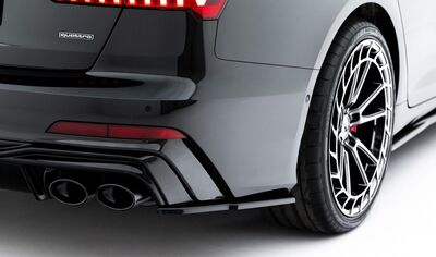 DIFFUSEUR DE PARE CHOC ARRIERE AUDI A6 S LINE/S6 C8 "DTM LOOK" (2019/2025)
