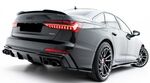 DIFFUSEUR DE PARE CHOC ARRIERE AUDI A6 S LINE/S6 C8 "DTM LOOK" (2019/2025)