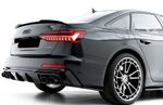 DIFFUSEUR DE PARE CHOC ARRIERE AUDI A6 S LINE/S6 C8 "DTM LOOK" (2019/2025)