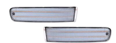 JEU DE CLIGNOTANTS A LEDS POUR PARE CHOC AVANT HONDA PRELUDE (1992/1996)