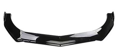 LAME DE PARE CHOC AVANT 4 OU 5 PARTIES HONDA PRELUDE SI 5G PIANO BLACK OU CARBONE LOOK (1997/2001)