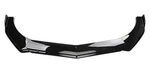 LAME DE PARE CHOC AVANT 4 OU 5 PARTIES HONDA PRELUDE SI 5G PIANO BLACK OU CARBONE LOOK (1997/2001)