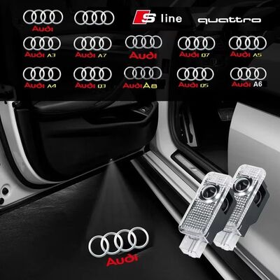 ECLAIRAGE WELCOME LIGHT siglé GAMME AUDI