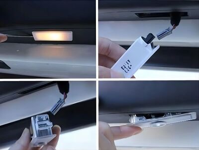 ECLAIRAGE WELCOME LIGHT siglé GAMME AUDI