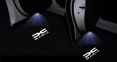ECLAIRAGE WELCOME LIGHT siglé GAMME DACIA