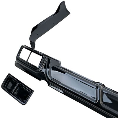 LAME DE PARE CHOC ARRIERE LOOK DIFFUSEUR FORD TRANSIT CUSTOM OU TOURNEO CUSTOM STANDARD MK2 PHASE 1 (2023+)
