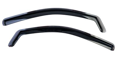 DEFLECTEURS DE VITRES AVANT PIANO BLACK OU SMOKE FORD TRANSIT CUSTOM OU TOURNEO CUSTOM MK2 (2023+)