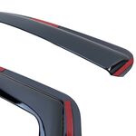 DEFLECTEURS DE VITRES AVANT PIANO BLACK OU SMOKE FORD TRANSIT CUSTOM OU TOURNEO CUSTOM MK2 (2023+)