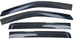 DEFLECTEURS DE VITRES AVANT PIANO BLACK FORD RANGER T6/T7/T8 (2012/2022)
