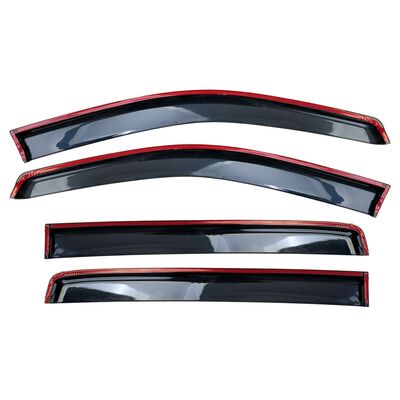 DEFLECTEURS DE VITRES AVANT PIANO BLACK FORD RANGER T6/T7/T8 (2012/2022)