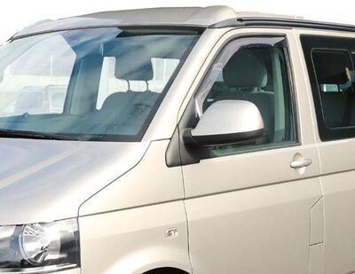 DEFLECTEURS DE VITRES AVANT SMOKE BLACK VW BUS T5 / T6 (2003+)