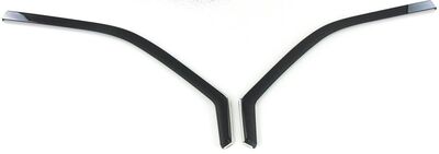 DEFLECTEURS DE VITRES AVANT SMOKE BLACK VW BUS T5 / T6 (2003+)
