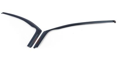 DEFLECTEURS DE VITRES AVANT SMOKE BLACK VW CADDY MK3 (2004/2015)