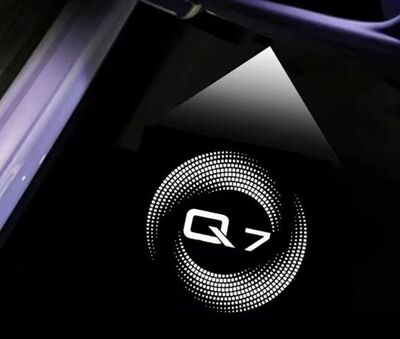 ECLAIRAGE WELCOME LIGHT siglé GAMME AUDI Q7