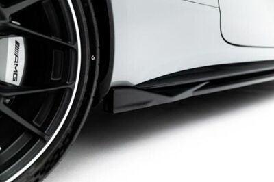 JEU DE BAS DE CAISSE (RAJOUTS EN ABS) MERCEDES CLASSE E C236 COUPE/CABRIOLET AMG53 AERO PHASE 1 (2024+)