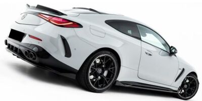JEU DE BAS DE CAISSE (RAJOUTS EN ABS) MERCEDES CLASSE E C236 COUPE/CABRIOLET AMG53 AERO PHASE 1 (2024+)