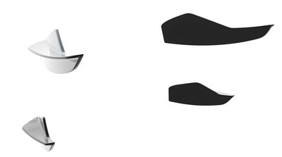 SPLITTERS "CANARDS" DE PARE CHOC AVANT AUDI A5 B10 S LINE PHASE 1 OU S5 B10 PHASE 1 (2025+)