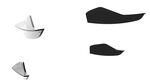 SPLITTERS "CANARDS" DE PARE CHOC AVANT AUDI A5 B10 S LINE PHASE 1 OU S5 B10 PHASE 1 (2025+)