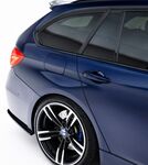 SPLITTERS DE PARE CHOC ARRIERE BMW SERIE 3 F30 BERLINE OU TOURING PACK M (2011/2019)