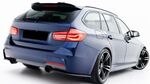 SPLITTERS DE PARE CHOC ARRIERE BMW SERIE 3 F30 BERLINE OU TOURING PACK M (2011/2019)