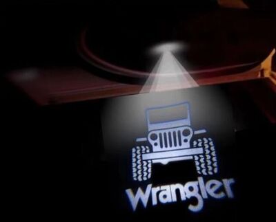 ECLAIRAGE WELCOME LIGHT siglé GAMME JEEP WRANGLER
