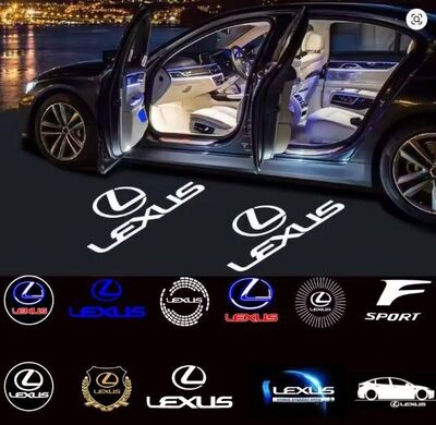 ECLAIRAGE WELCOME LIGHT siglé GAMME LEXUS