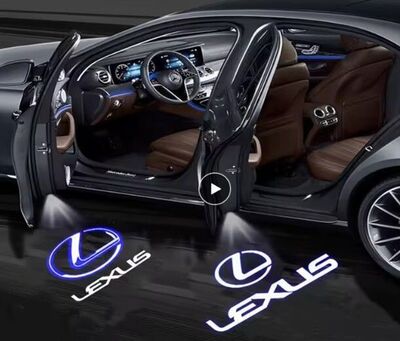 ECLAIRAGE WELCOME LIGHT siglé GAMME LEXUS