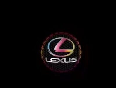 ECLAIRAGE WELCOME LIGHT siglé GAMME LEXUS