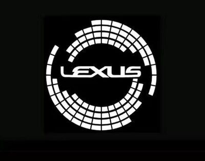 ECLAIRAGE WELCOME LIGHT siglé GAMME LEXUS