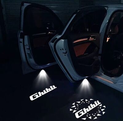 ECLAIRAGE WELCOME LIGHT siglé GAMME MASERAI GHIBLI (2013+)