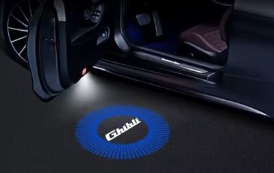 ECLAIRAGE WELCOME LIGHT siglé GAMME MASERAI GHIBLI (2013+)