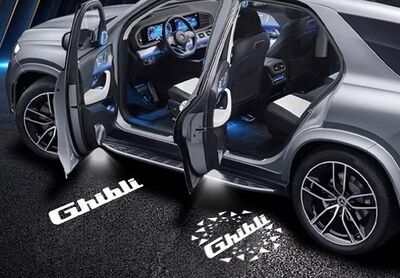 ECLAIRAGE WELCOME LIGHT siglé GAMME MASERAI GHIBLI (2013+)
