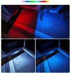 ECLAIRAGE WELCOME LIGHT UNIVERSEL A SUPPORT MAGNETIQUE ET ECLAIRAGE LEDS MULTICOLOR RGB