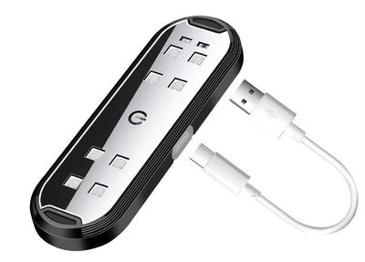 ECLAIRAGE WELCOME LIGHT UNIVERSEL A SUPPORT MAGNETIQUE ET ECLAIRAGE LEDS MULTICOLOR RGB
