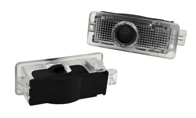 ECLAIRAGE WELCOME LIGHT siglé GAMME MERCEDES CLA W117 (2012-2019) MERCEDES CLASSE E Coupé/cabriolet C207/A207 (2010-2017) MERCEDES CLS W218 (2010-2018)