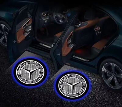 ECLAIRAGE WELCOME LIGHT siglé GAMME MERCEDES CLASSE A W176/W177,CLASS B W246,CLASSE C W205,CLASSE E W212/W213,GLA X156,GLA H247,GLB X247,GLC X253/C253,GLE X166/C292,ML W166,GLE W167/C167,GLS X166/X167,CLASSE G W464