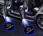 ECLAIRAGE WELCOME LIGHT siglé GAMME MERCEDES CLASSE A W176/W177,CLASS B W246,CLASSE C W205,CLASSE E W212/W213,GLA X156,GLA H247,GLB X247,GLC X253/C253,GLE X166/C292,ML W166,GLE W167/C167,GLS X166/X167,CLASSE G W464